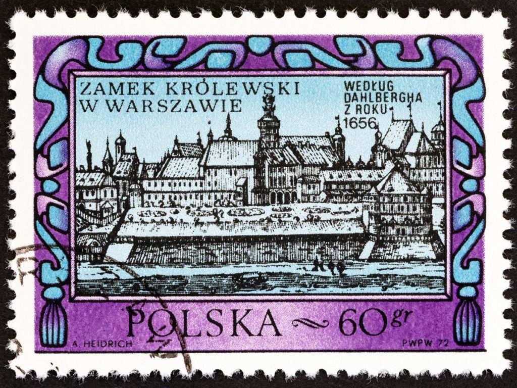 Poland rare stamps image from Gdańsk