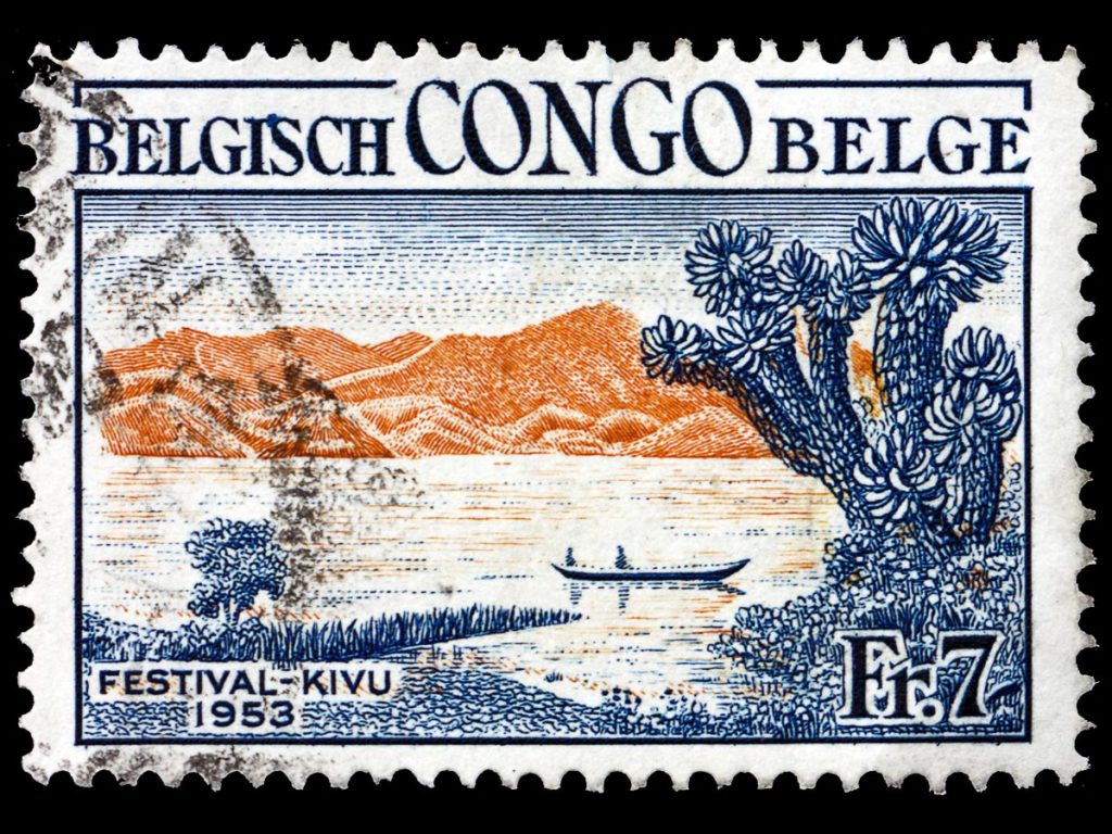 Belgian Congo stamps: French and Dutch inscription