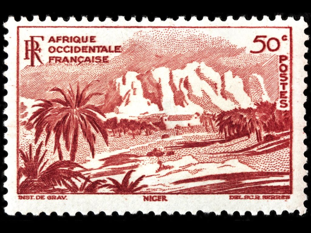 French West Africa rare stamps for philatelists and other buyers