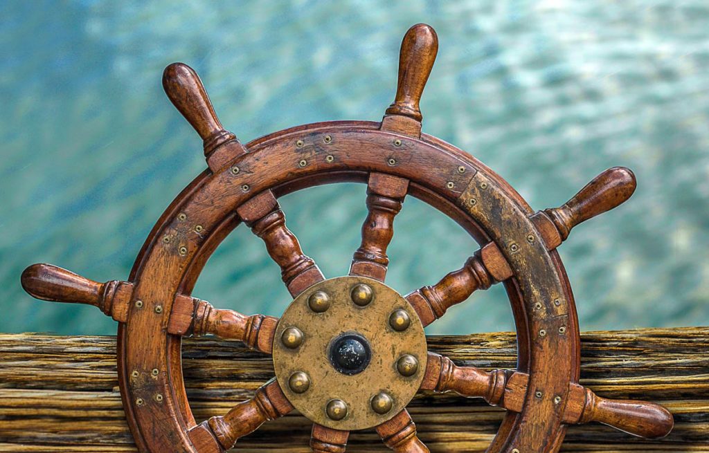 Antique and Rare Nautical Captain’s Wheels