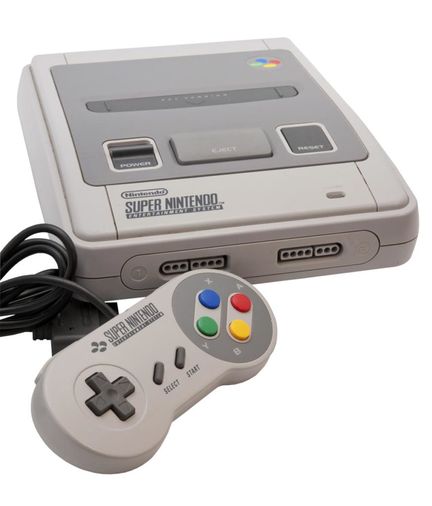 super NES console