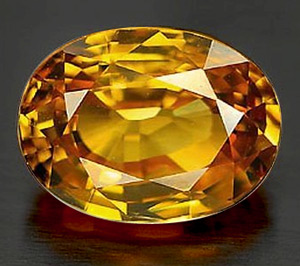 yellow zircon