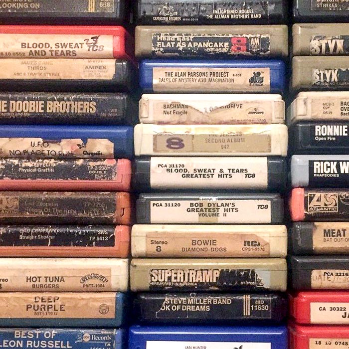 8-track tapes