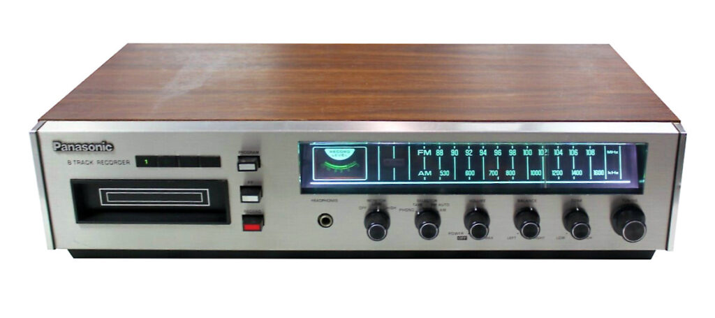 Panasonic 8-track players