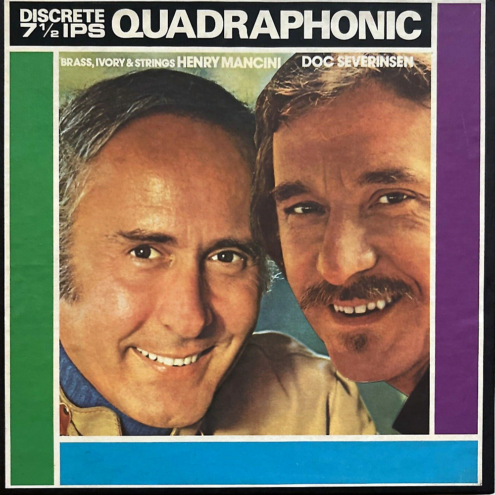 Quadraphonic reel-to-reel audio tapes