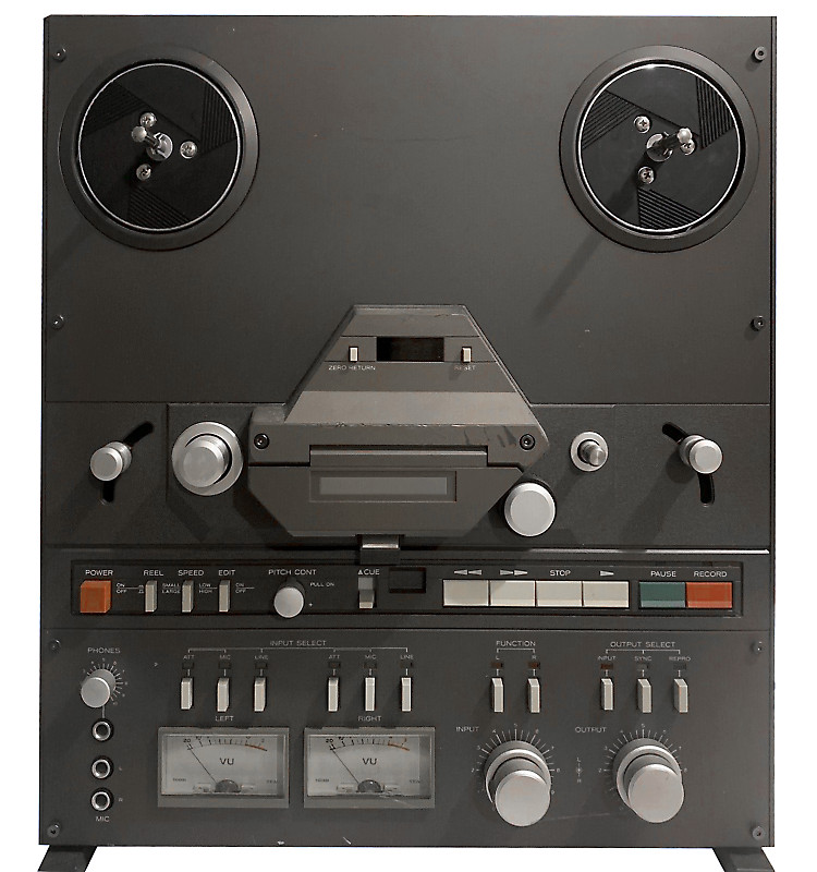 Reel-to-reel vintage players and recording units
